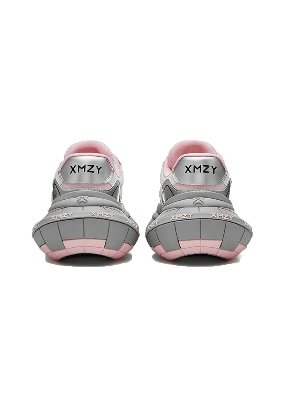 XMZY | Brocade Platform Sneakers-Silver - PSYLOS 1, XMZY | Brocade Platform Sneakers-Silver, Chunky Sneakers, XMZY•JAPAN, PSYLOS 1